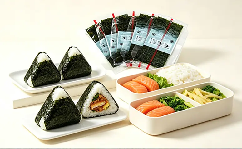 Prepared Onigiri Brand | Standardized Line-compatible Nori